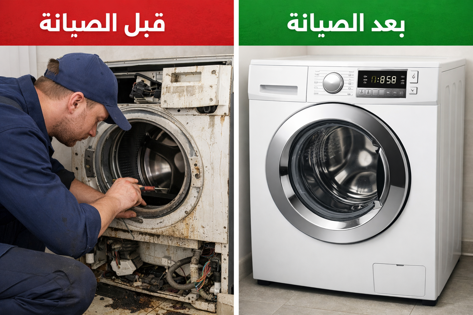 تصليح و صيانة غسالات الكويت